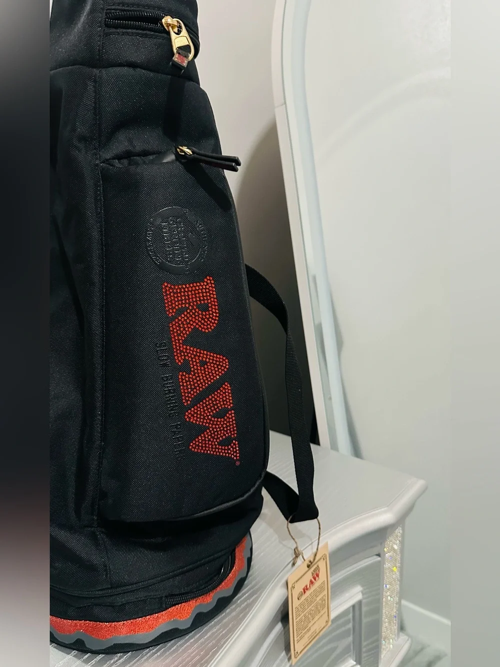 RAW Black Cone Duffel Bag LARGE water proof LIMITED EDITION